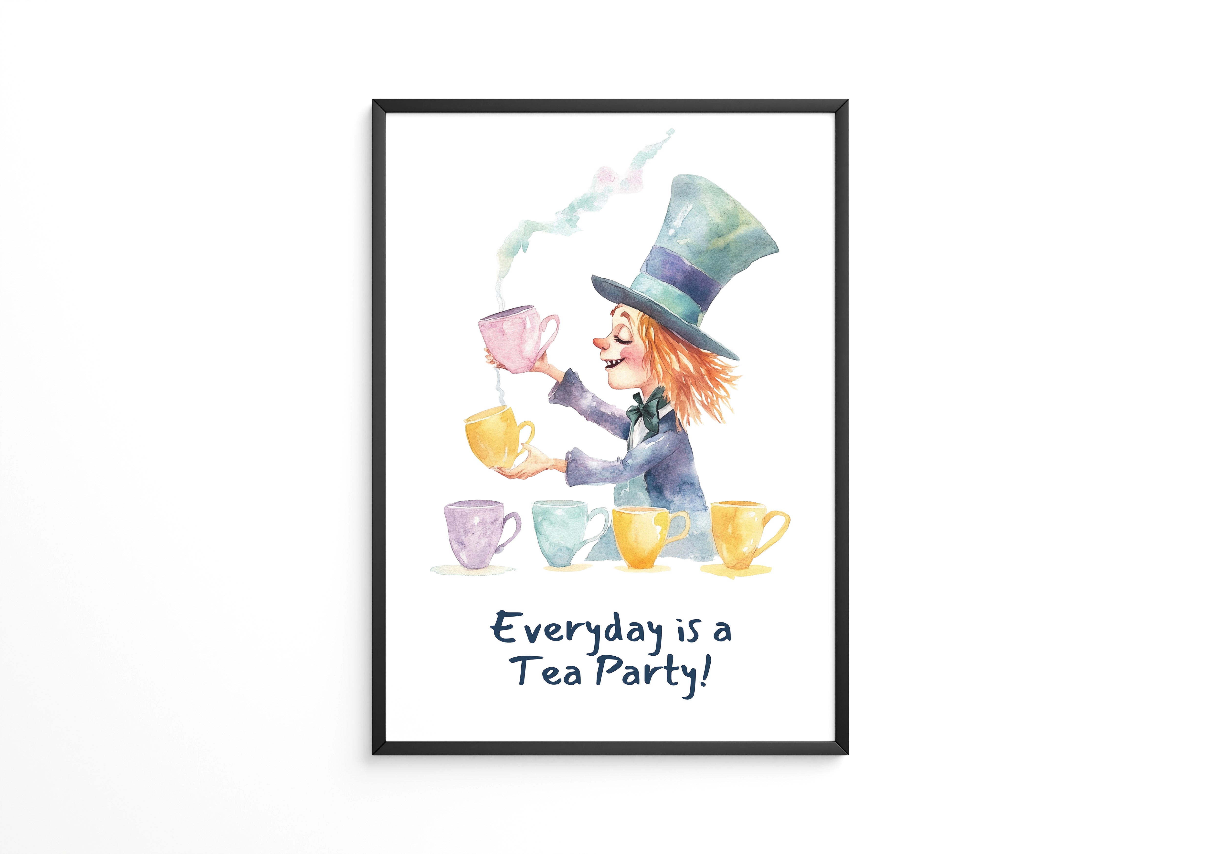 Teeparty Charakter bunt