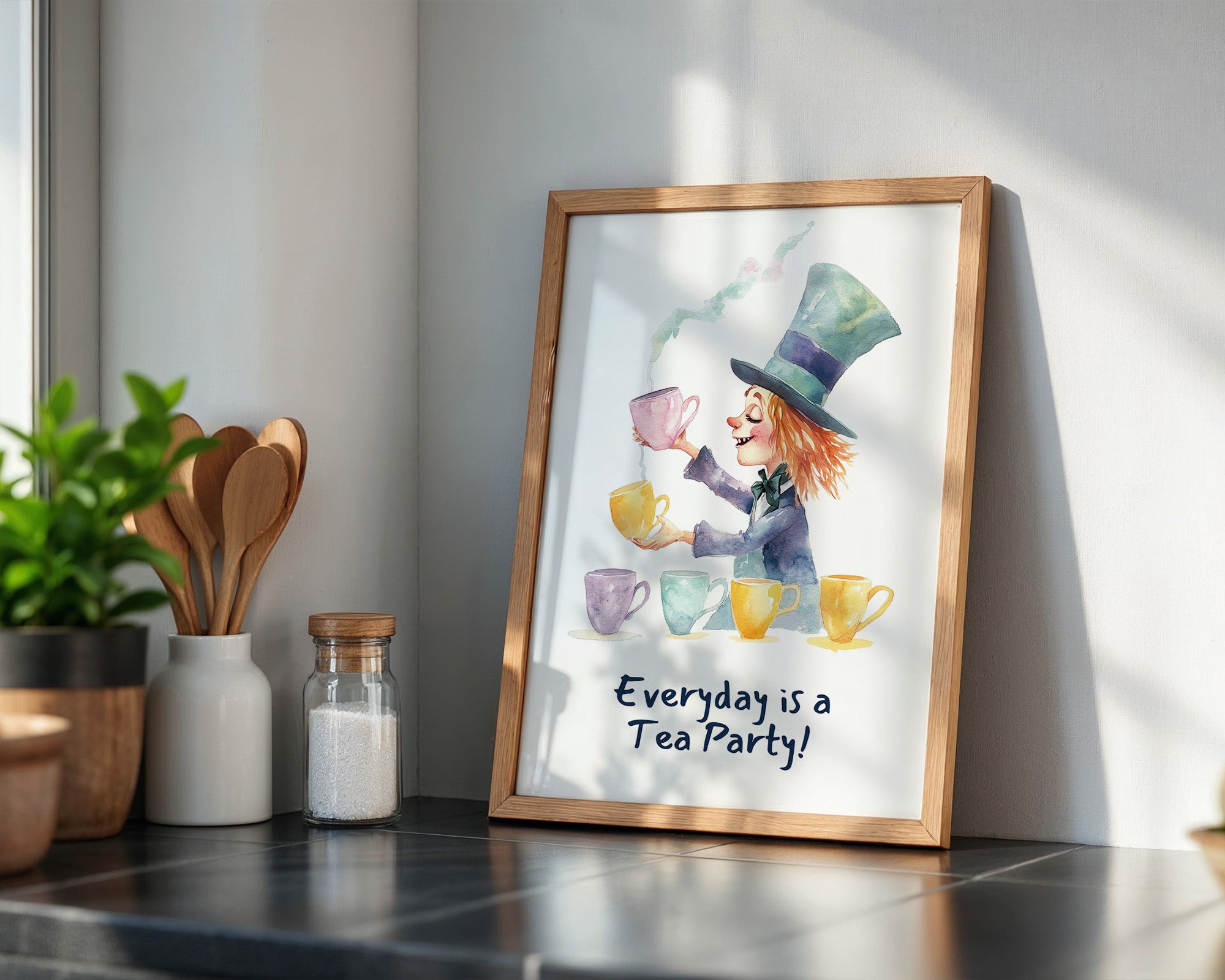 Teeparty Charakter bunt