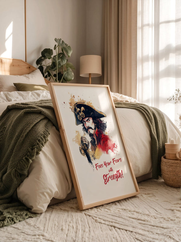 Piratenkapitän Aquarell Flair