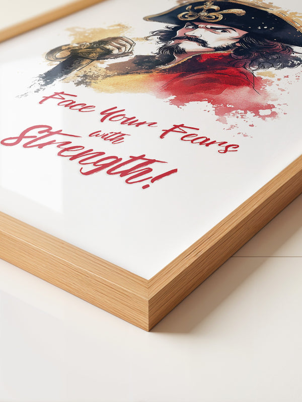 Piratenkapitän Aquarell Flair