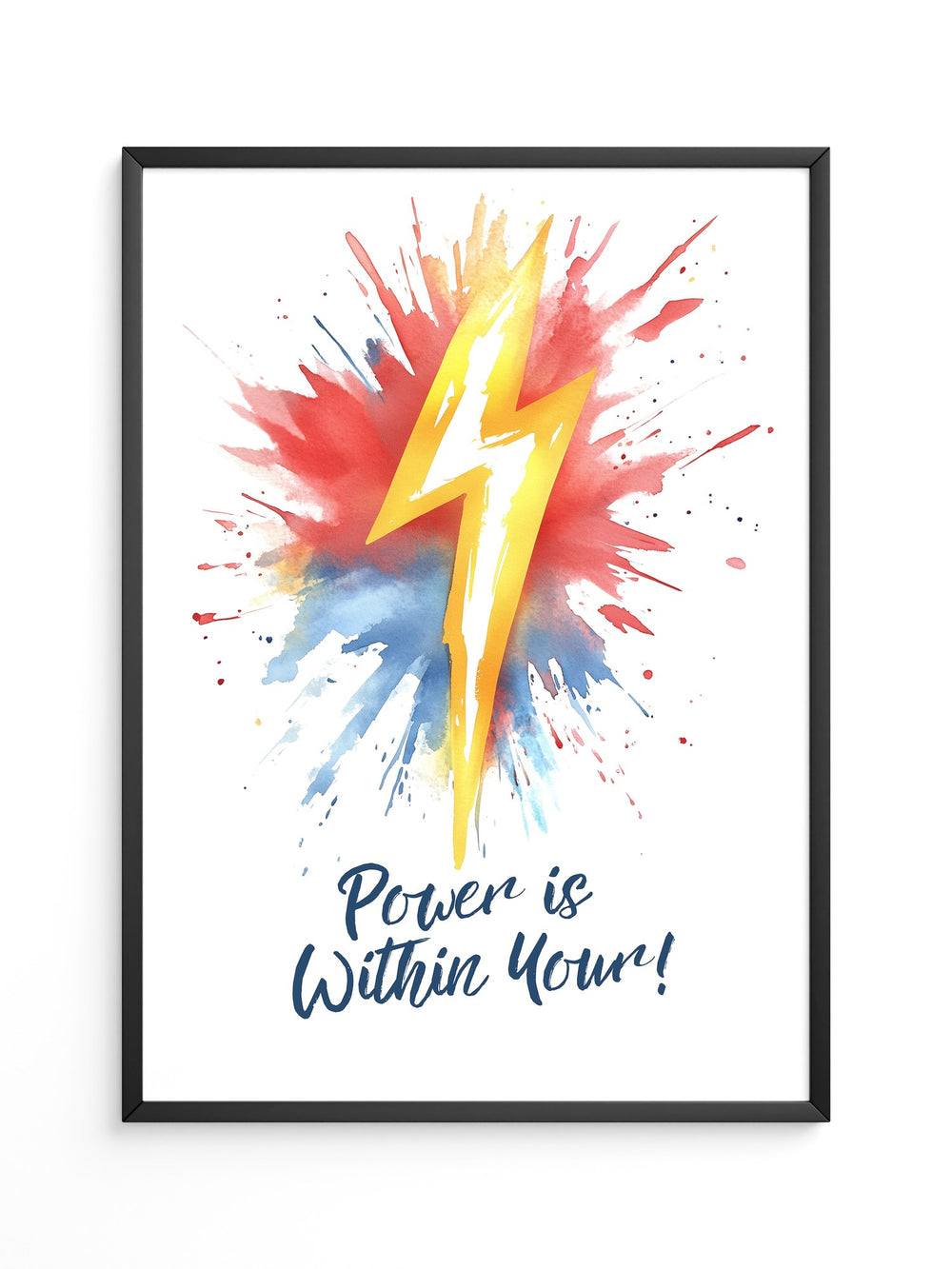 Blitz Aquarell Explosion