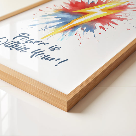 Blitz Aquarell Explosion
