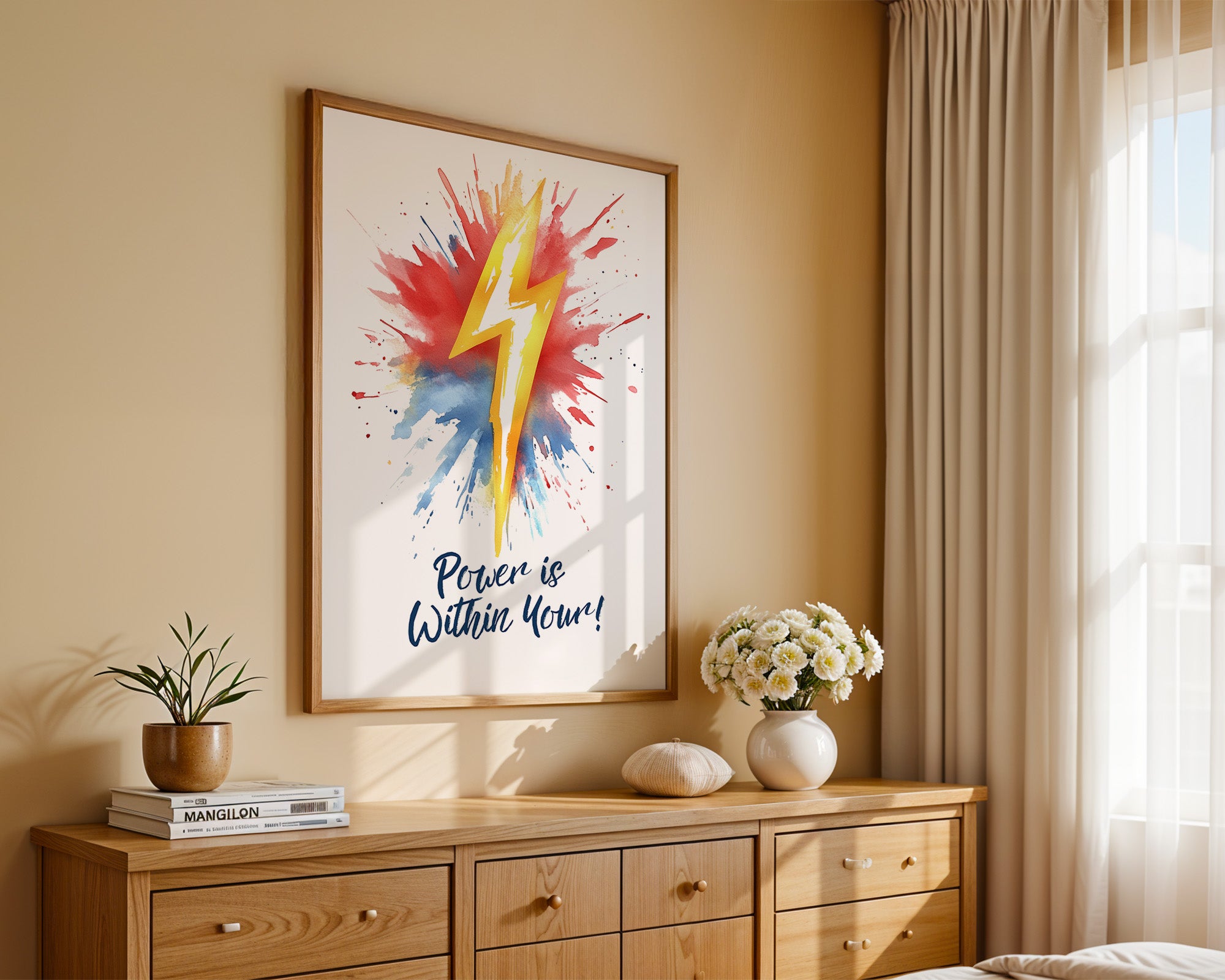 Blitz Aquarell Explosion