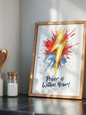 Blitz Aquarell Explosion