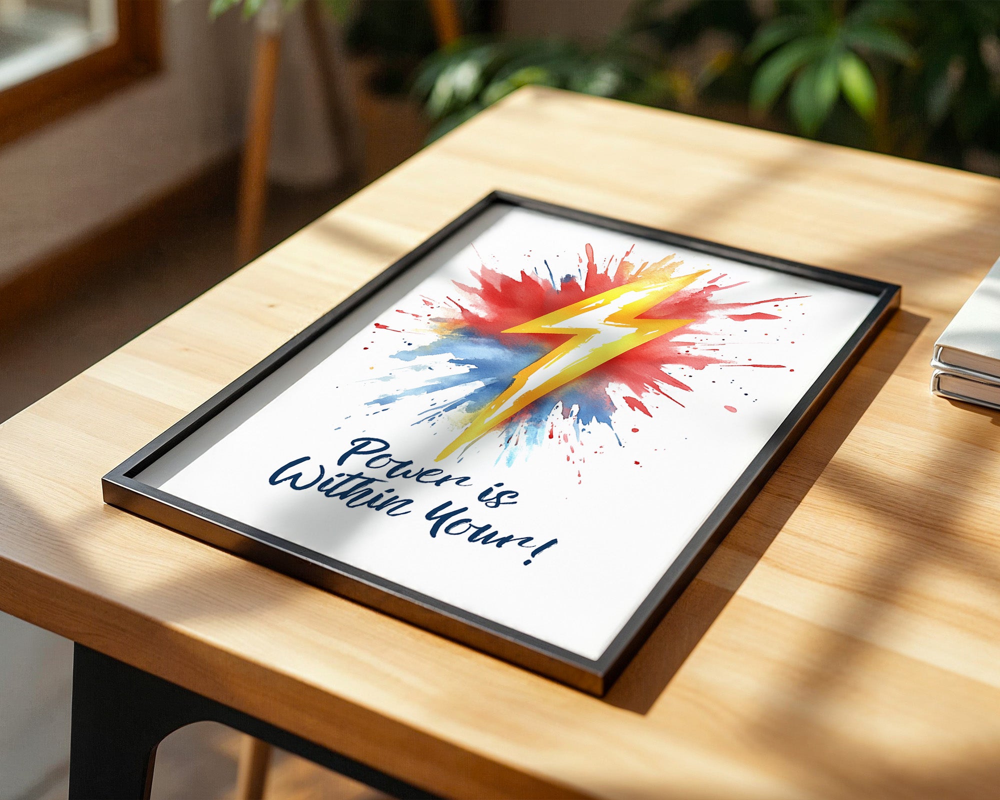 Blitz Aquarell Explosion