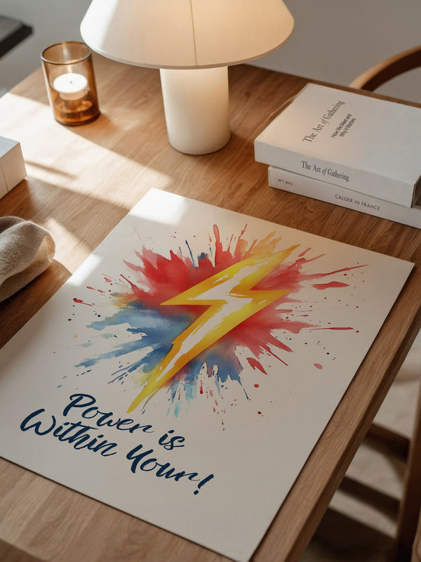 Blitz Aquarell Explosion