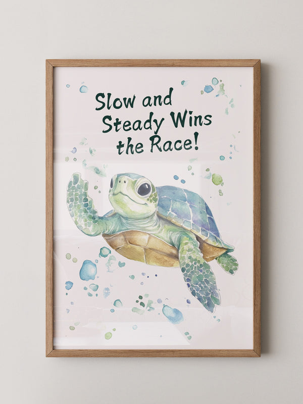 Schildkröte Aquarell pastellfarben