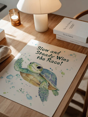 Schildkröte Aquarell pastellfarben