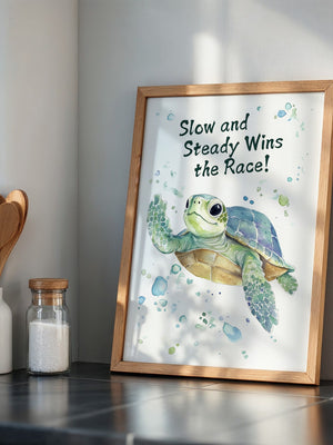 Schildkröte Aquarell pastellfarben