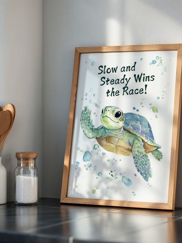 Schildkröte Aquarell pastellfarben
