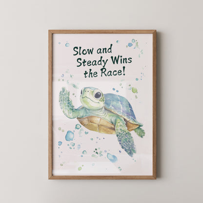 Schildkröte Aquarell pastellfarben