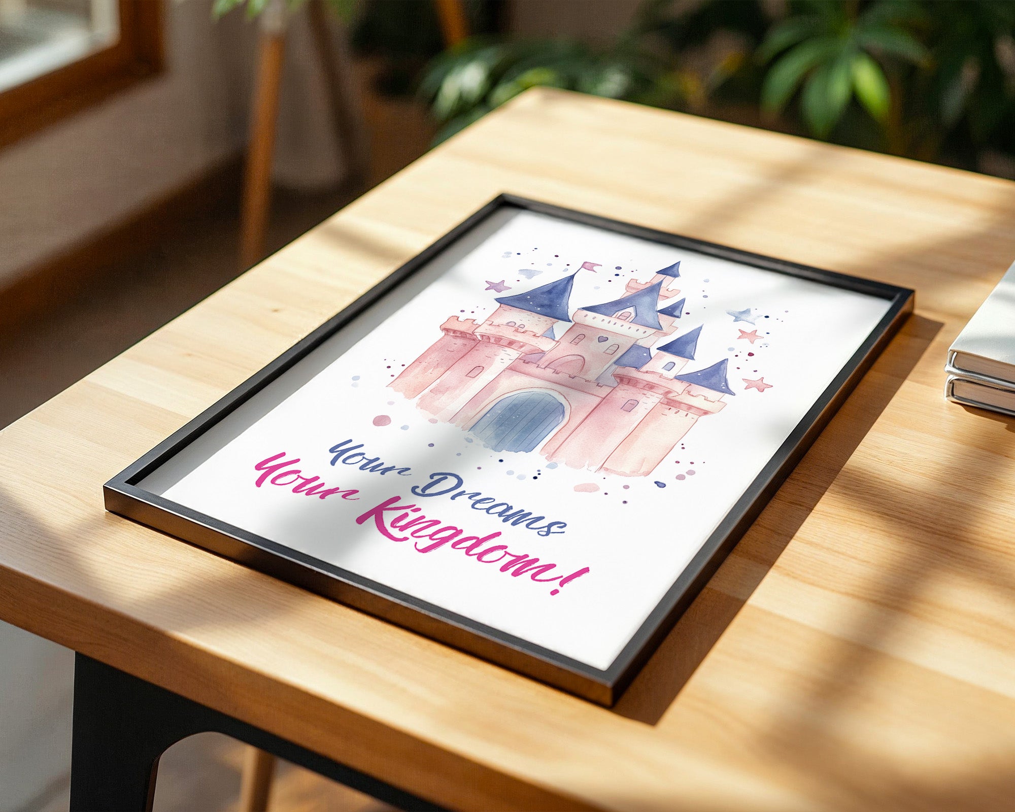 Märchenschloss Pastellfarben