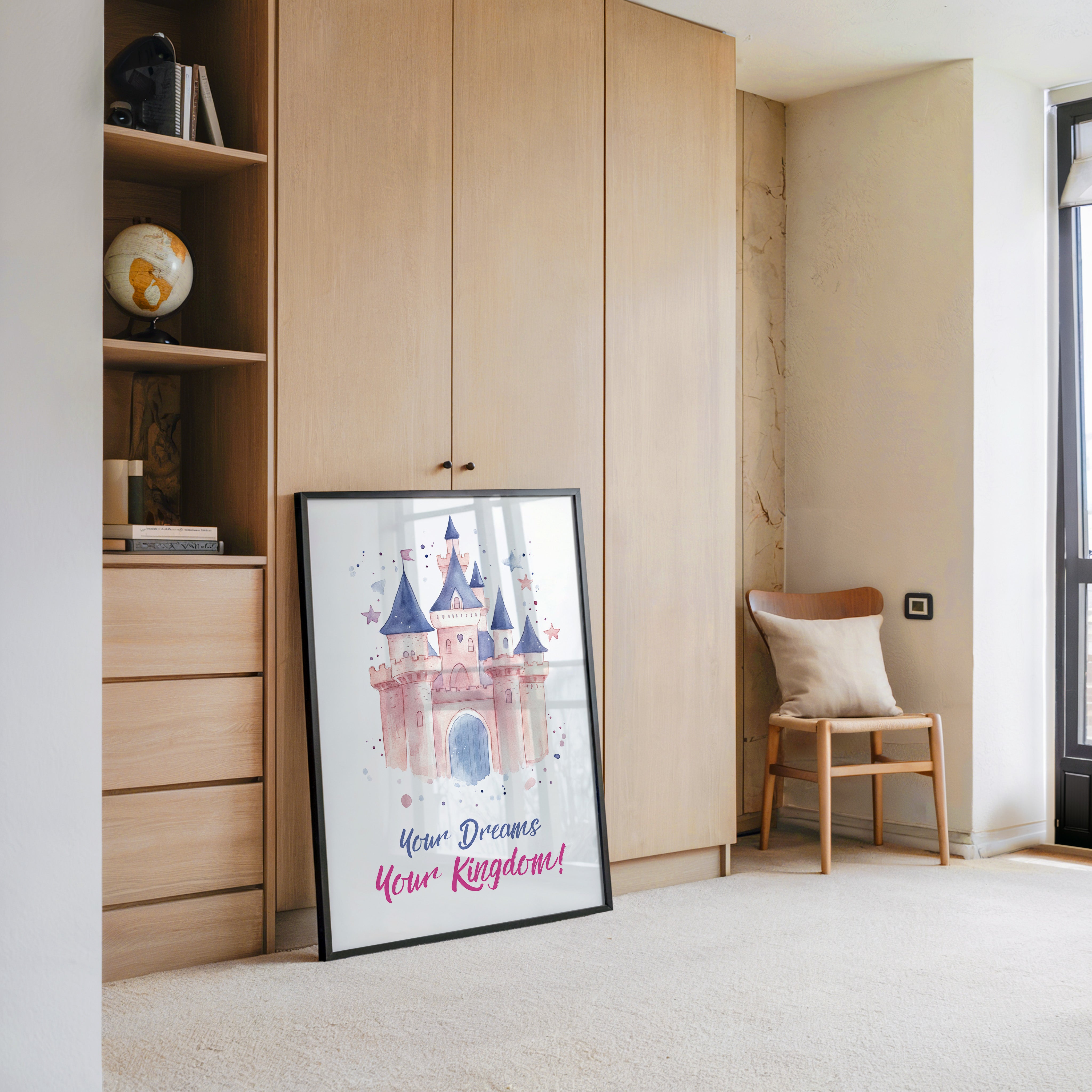 Märchenschloss Pastellfarben