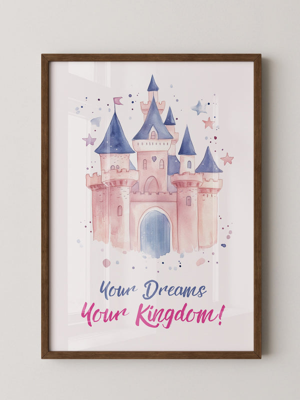 Märchenschloss Pastellfarben