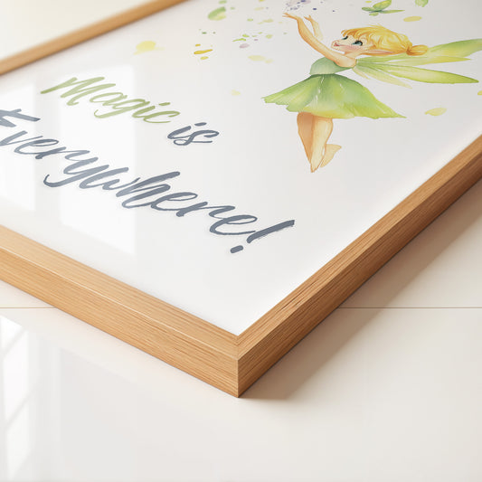 Fee Aquarell Zaubergrün