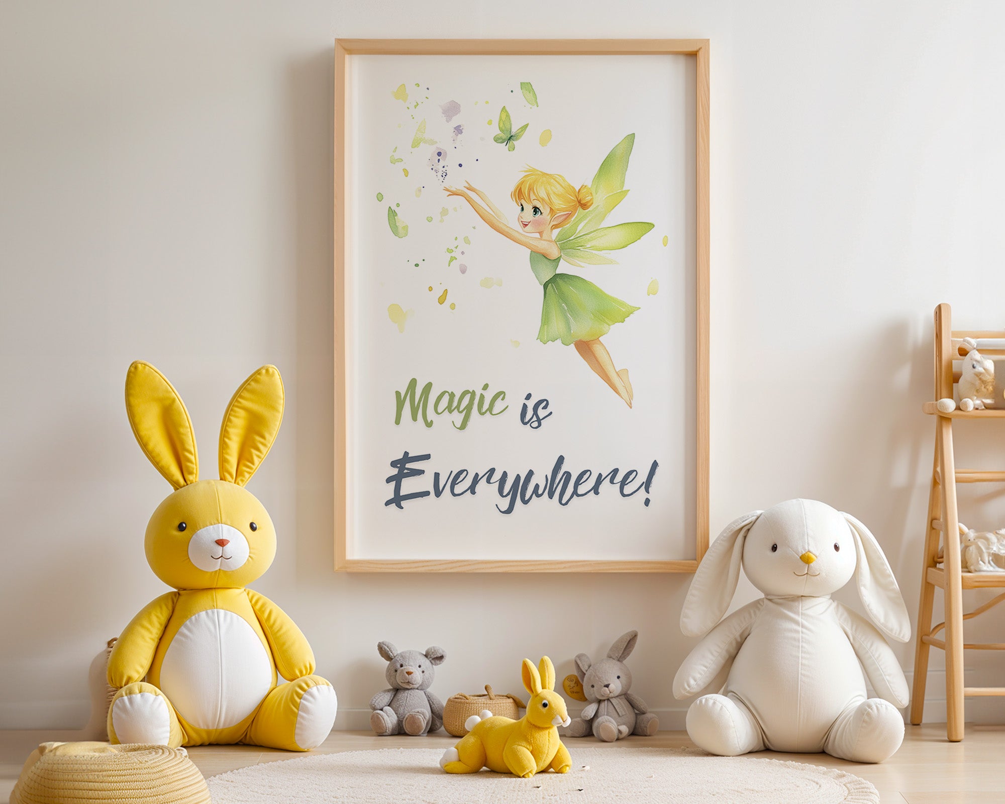 Fee Aquarell Zaubergrün