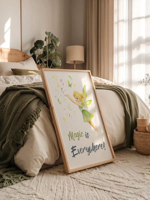 Fee Aquarell Zaubergrün