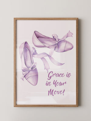 Tanzschuhe Pastell Aquarell