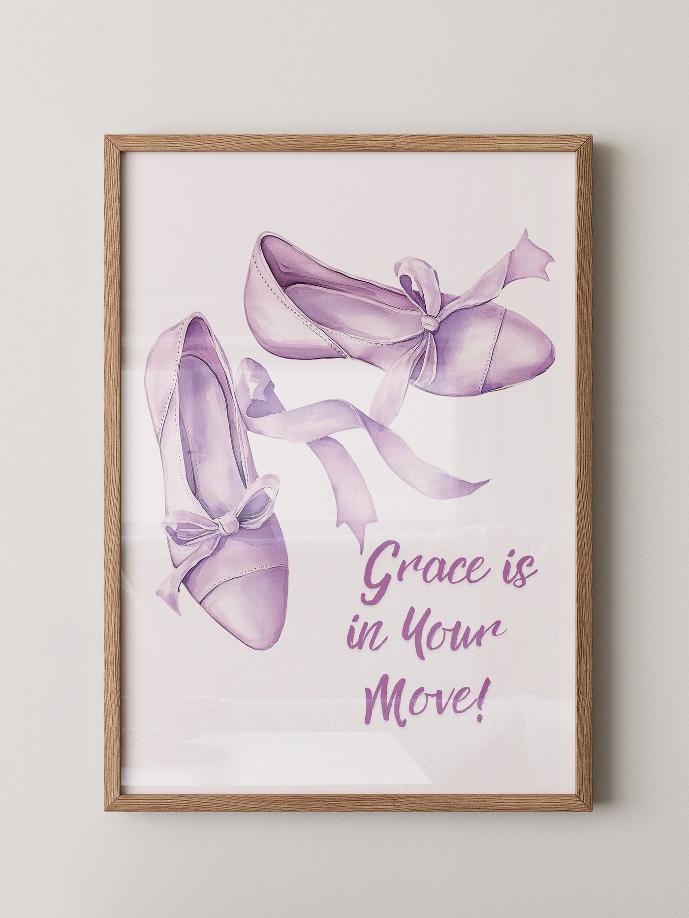 Tanzschuhe Pastell Aquarell