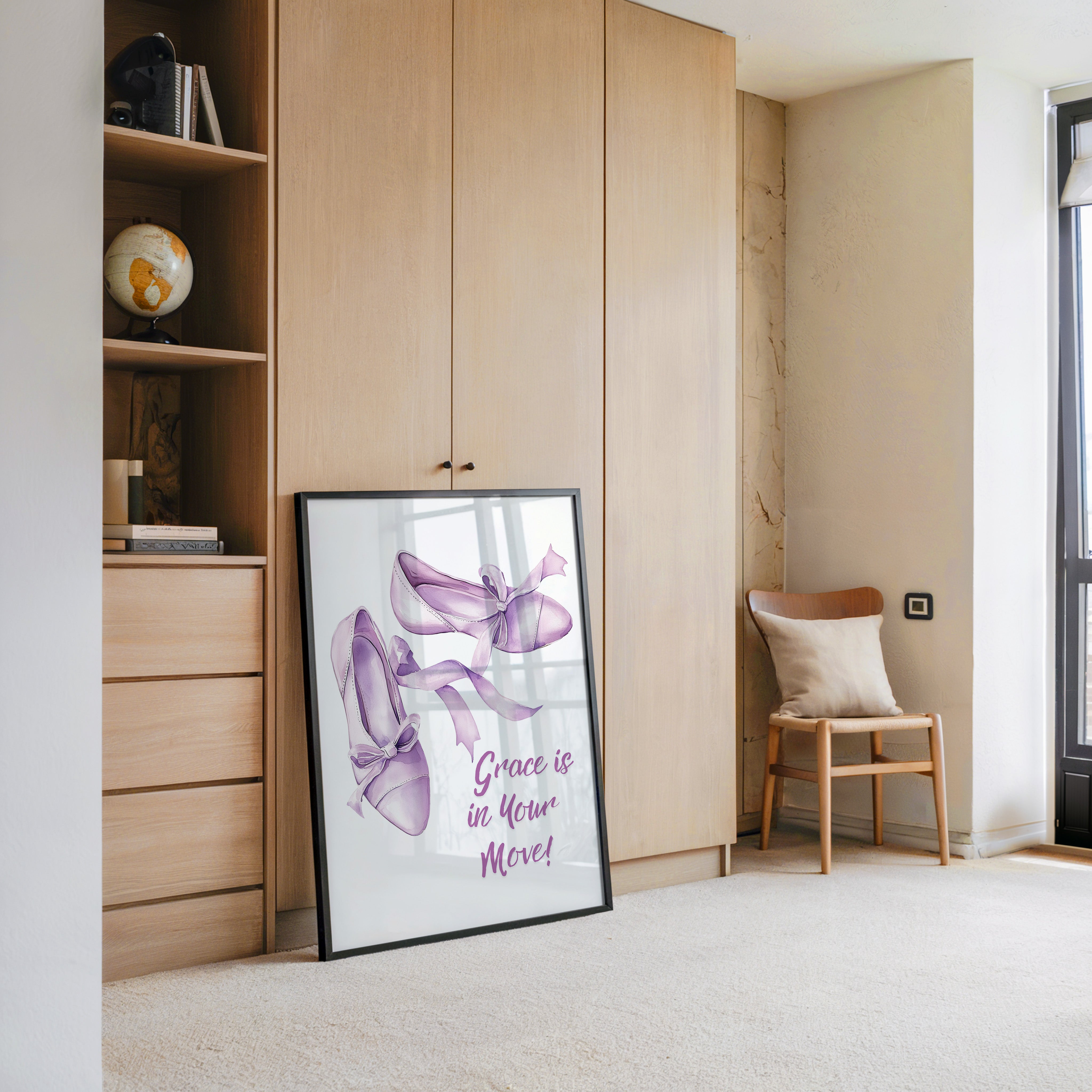 Tanzschuhe Pastell Aquarell