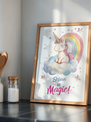 Einhorn Regenbogen Pastellträume