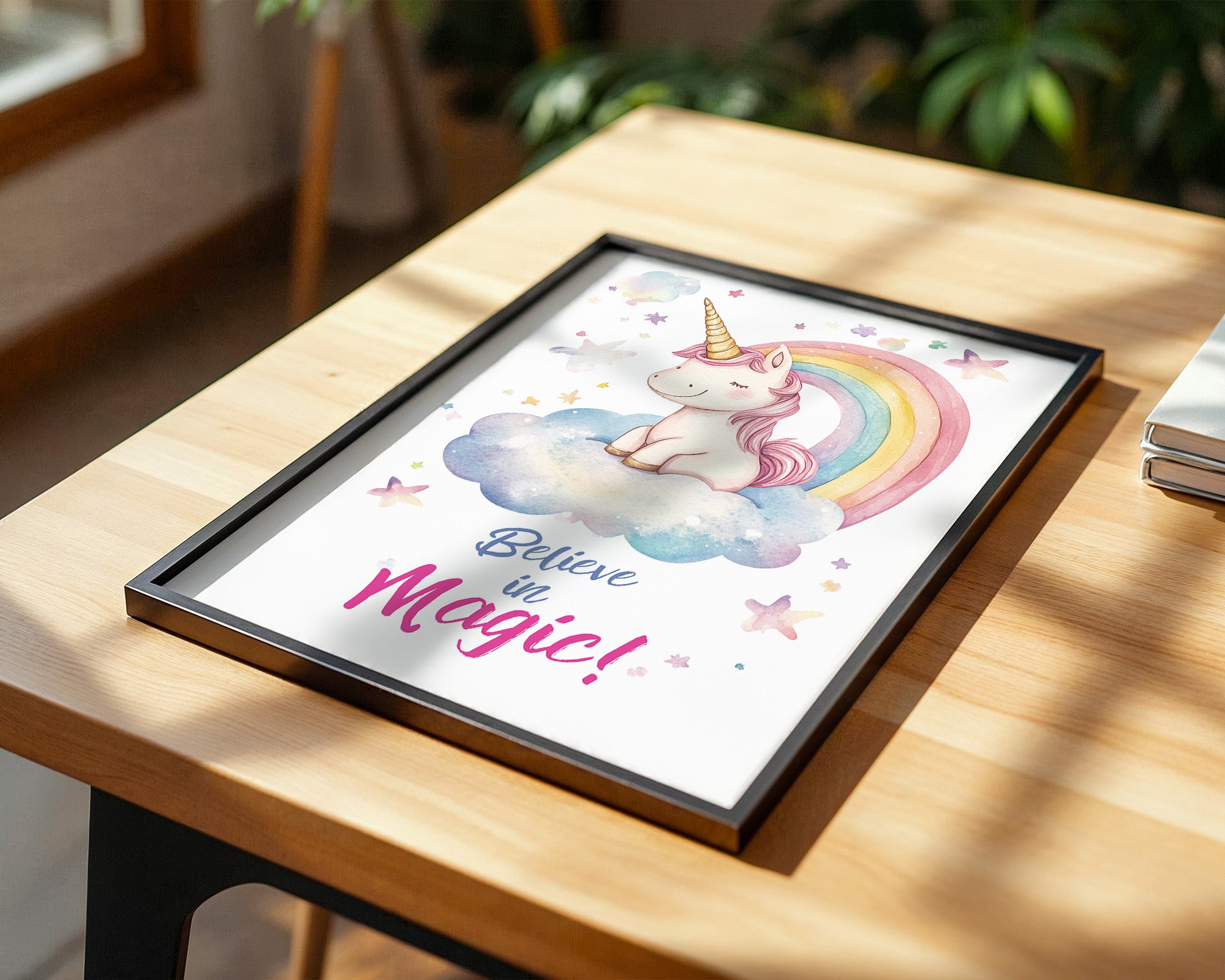 Einhorn Regenbogen Pastellträume