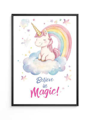 Einhorn Regenbogen Pastellträume