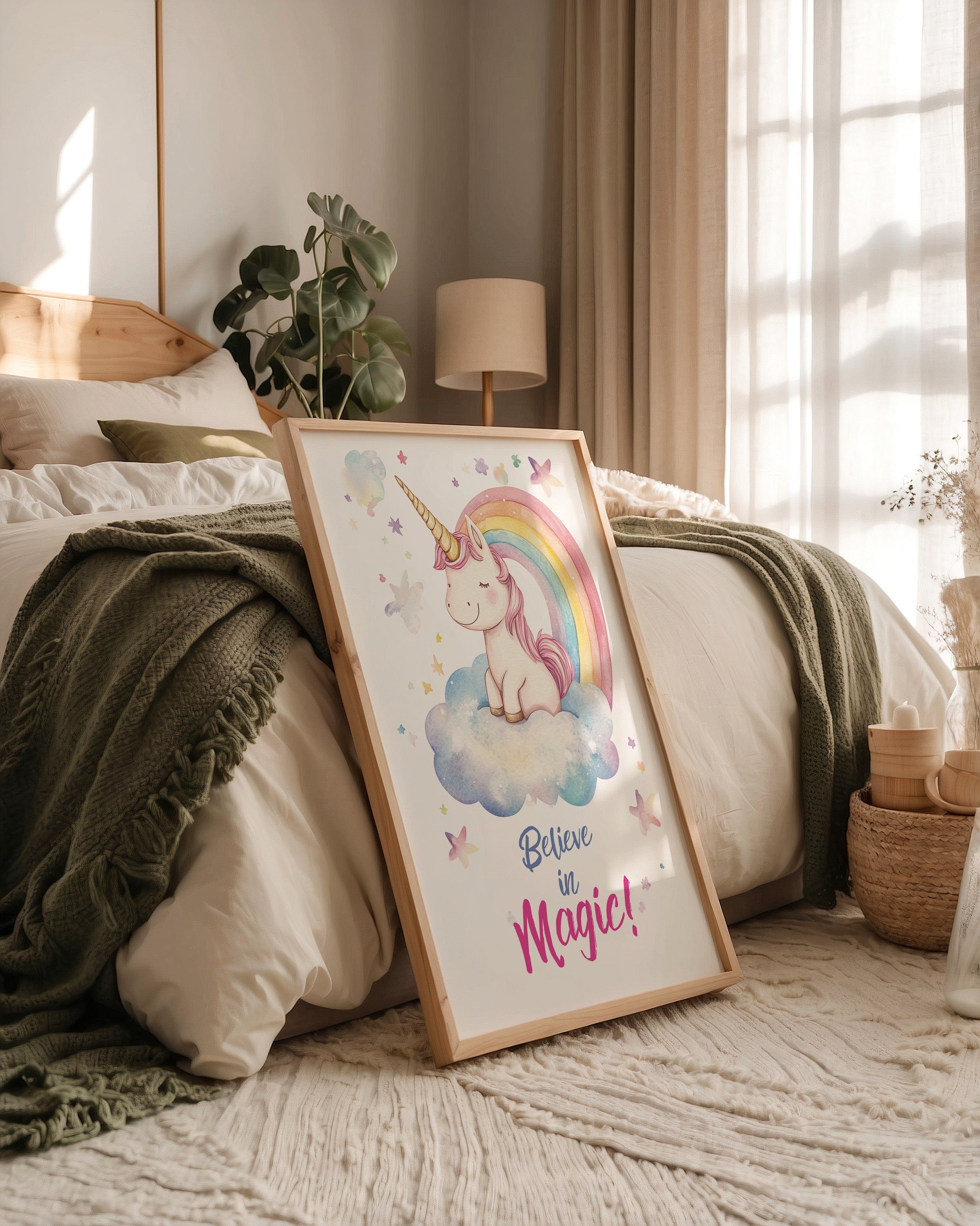 Einhorn Regenbogen Pastellträume