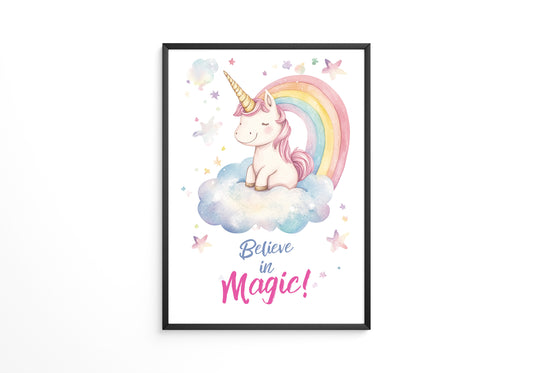 Einhorn Regenbogen Pastellträume