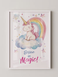 Einhorn Regenbogen Pastellträume