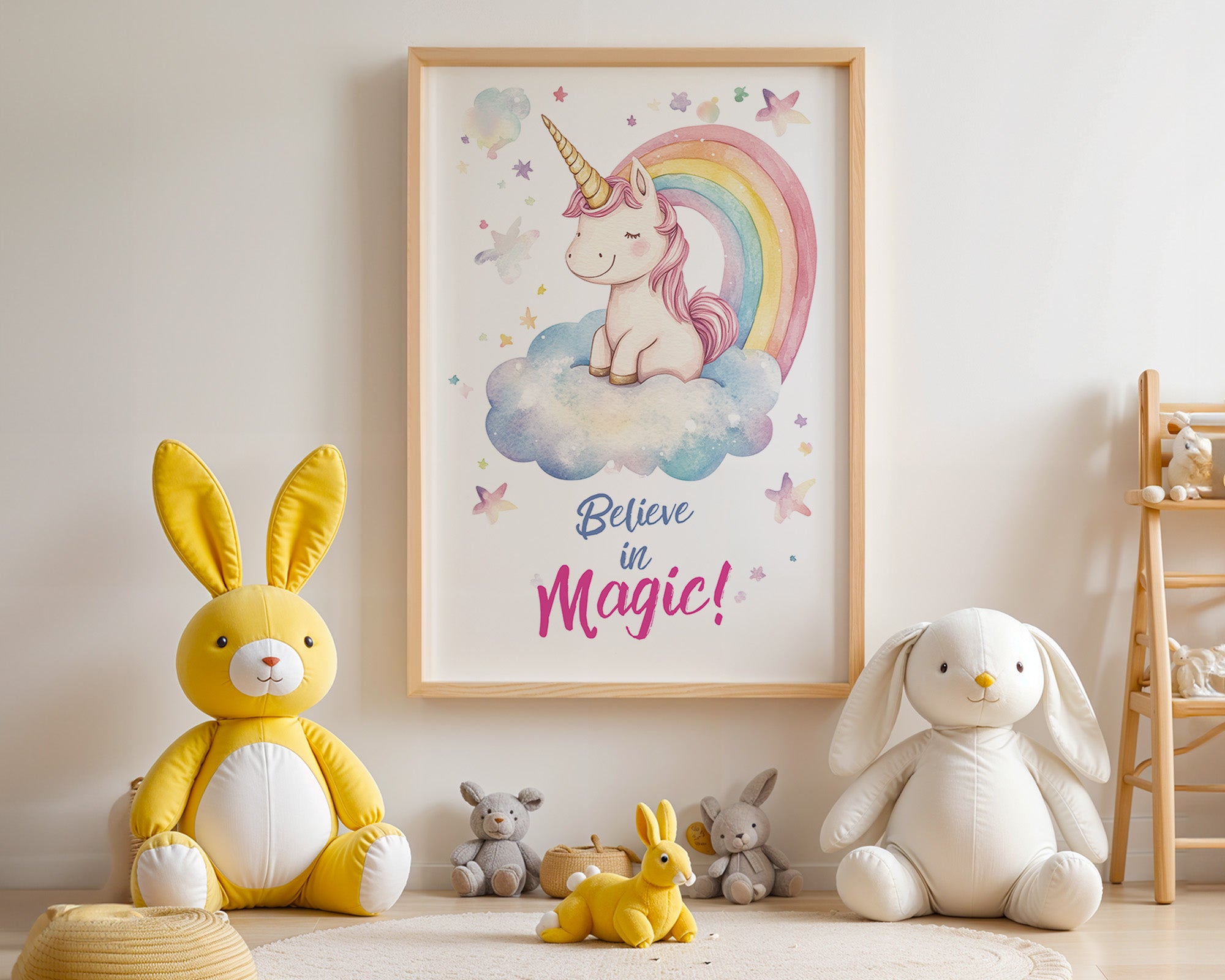 Einhorn Regenbogen Pastellträume