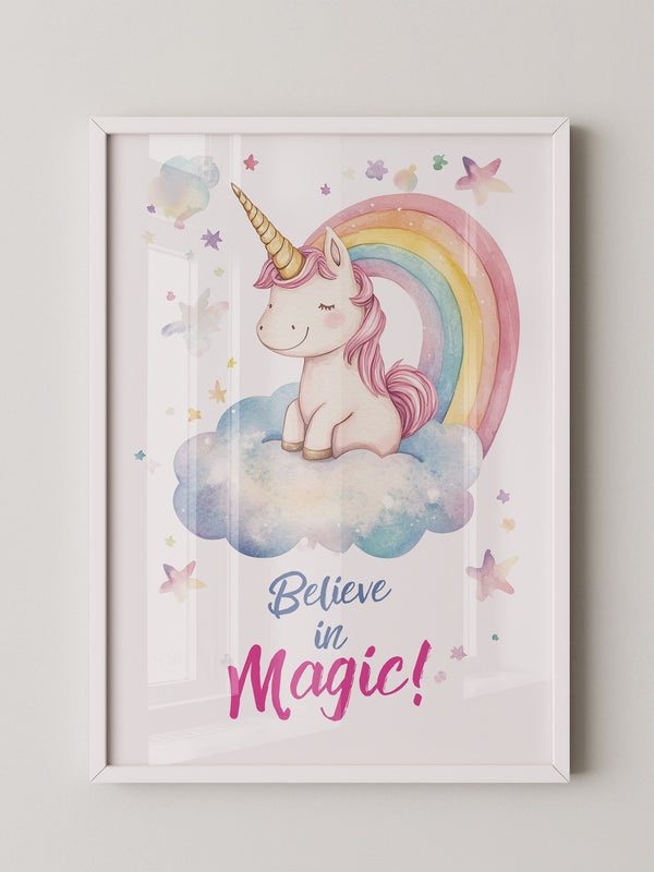 Einhorn Regenbogen Pastellträume