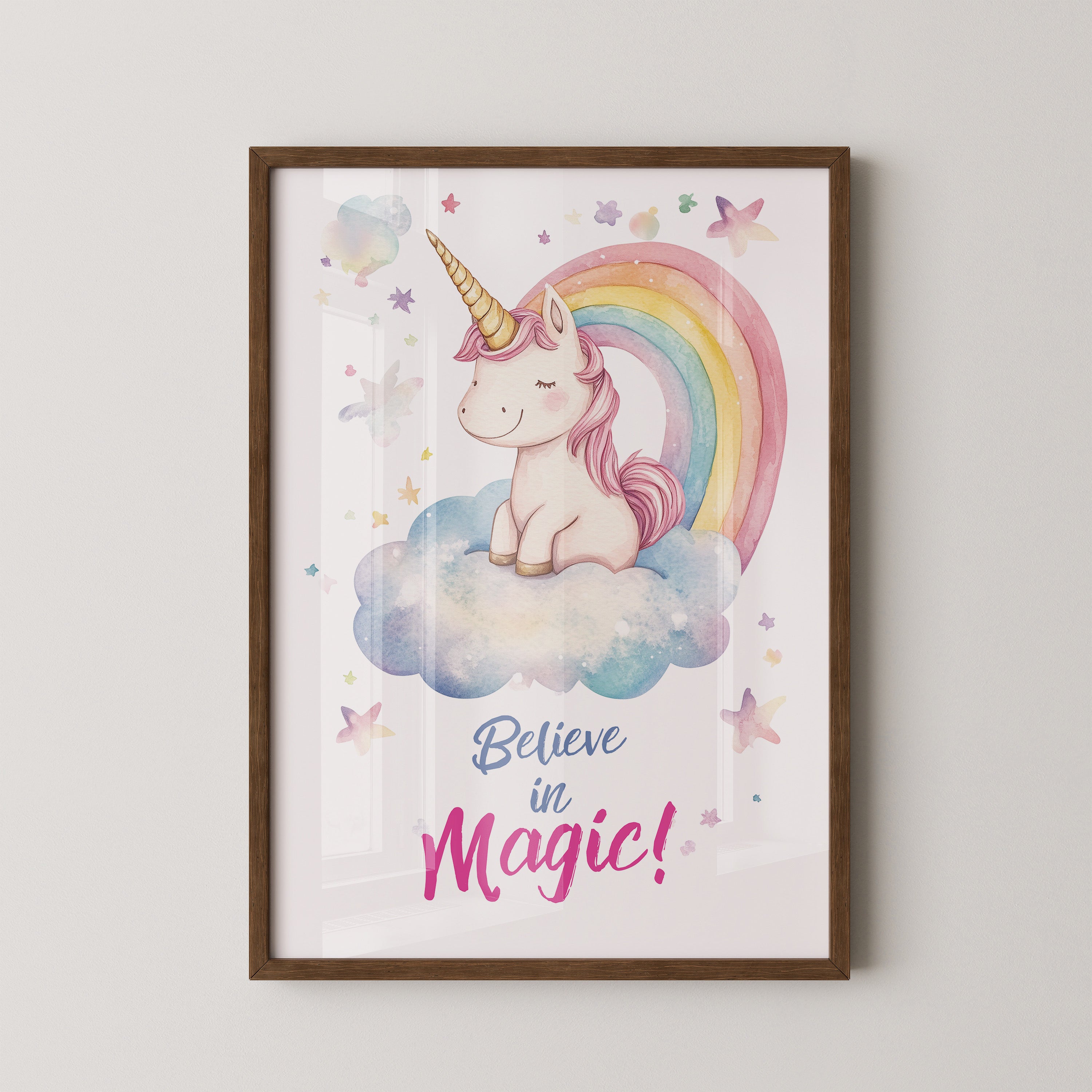 Einhorn Regenbogen Pastellträume