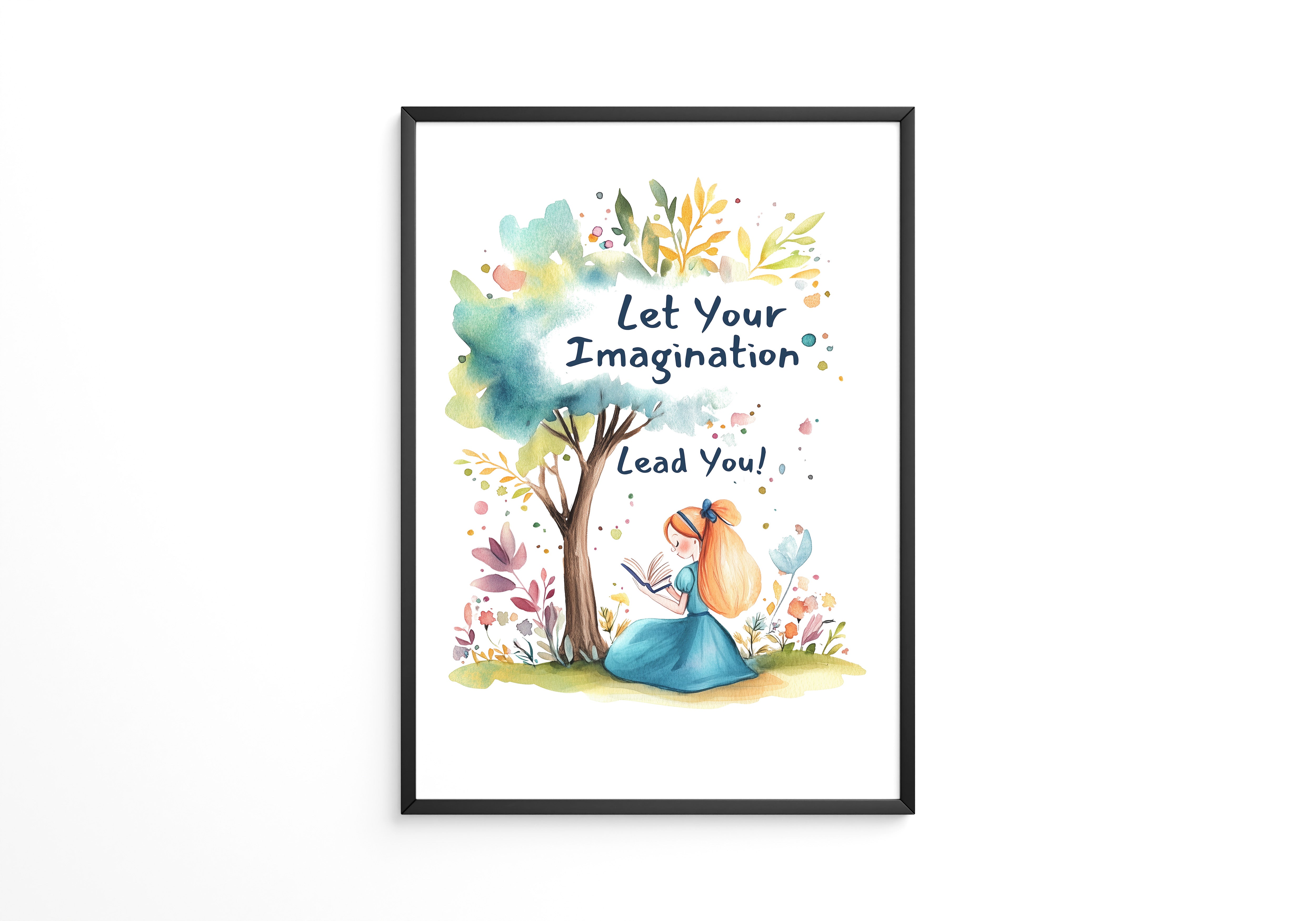 Mädchen Buch Aquarellträume