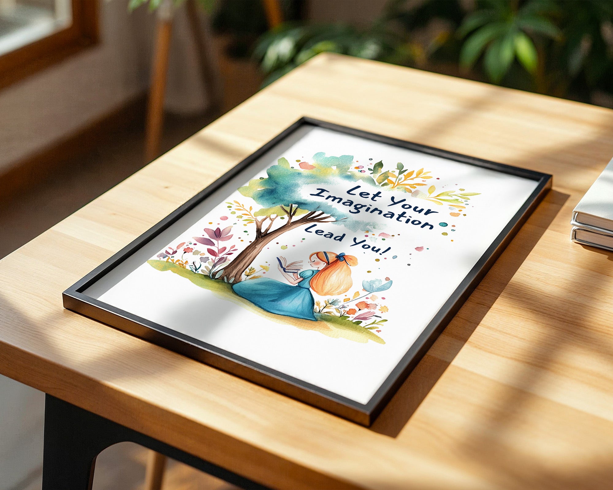 Mädchen Buch Aquarellträume