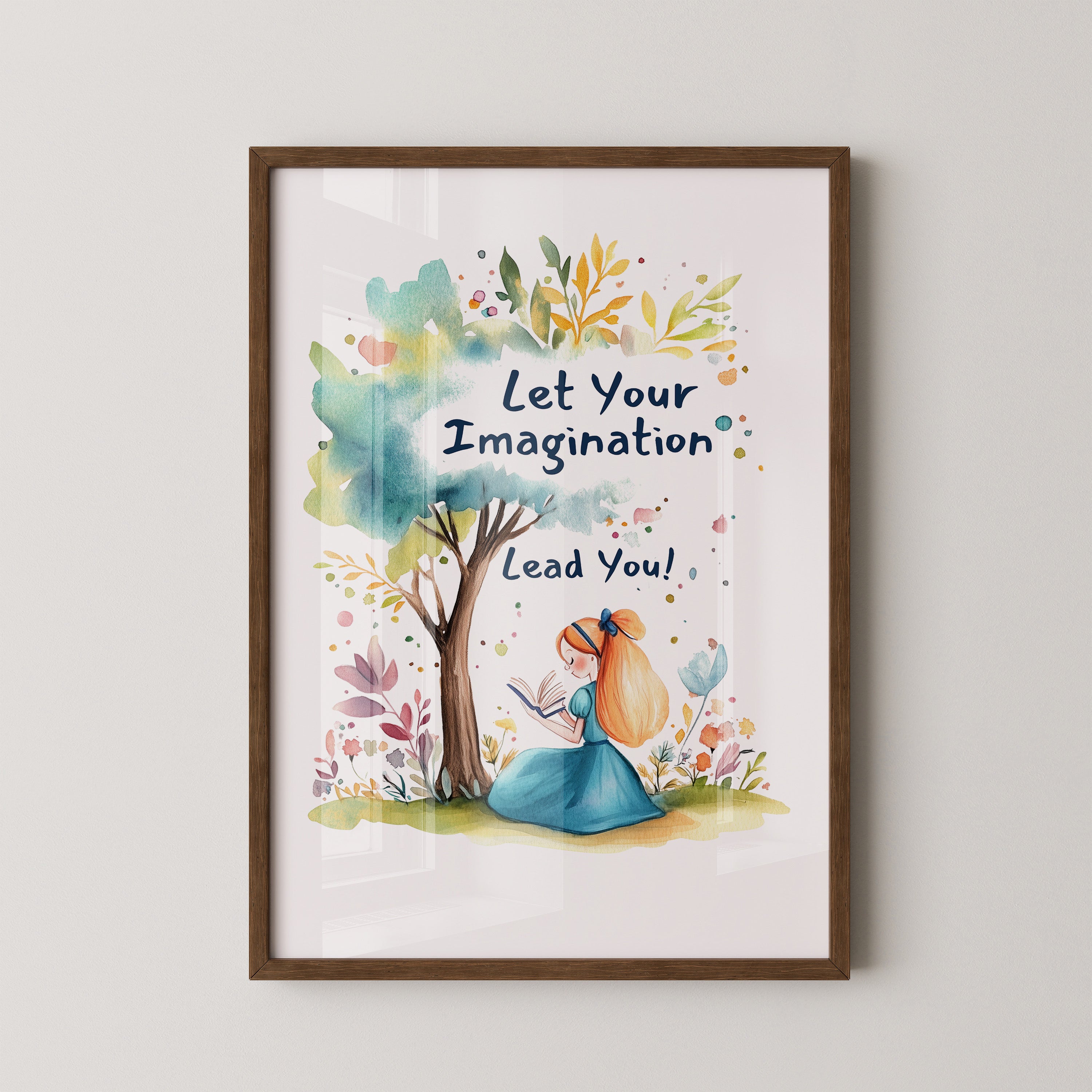 Mädchen Buch Aquarellträume