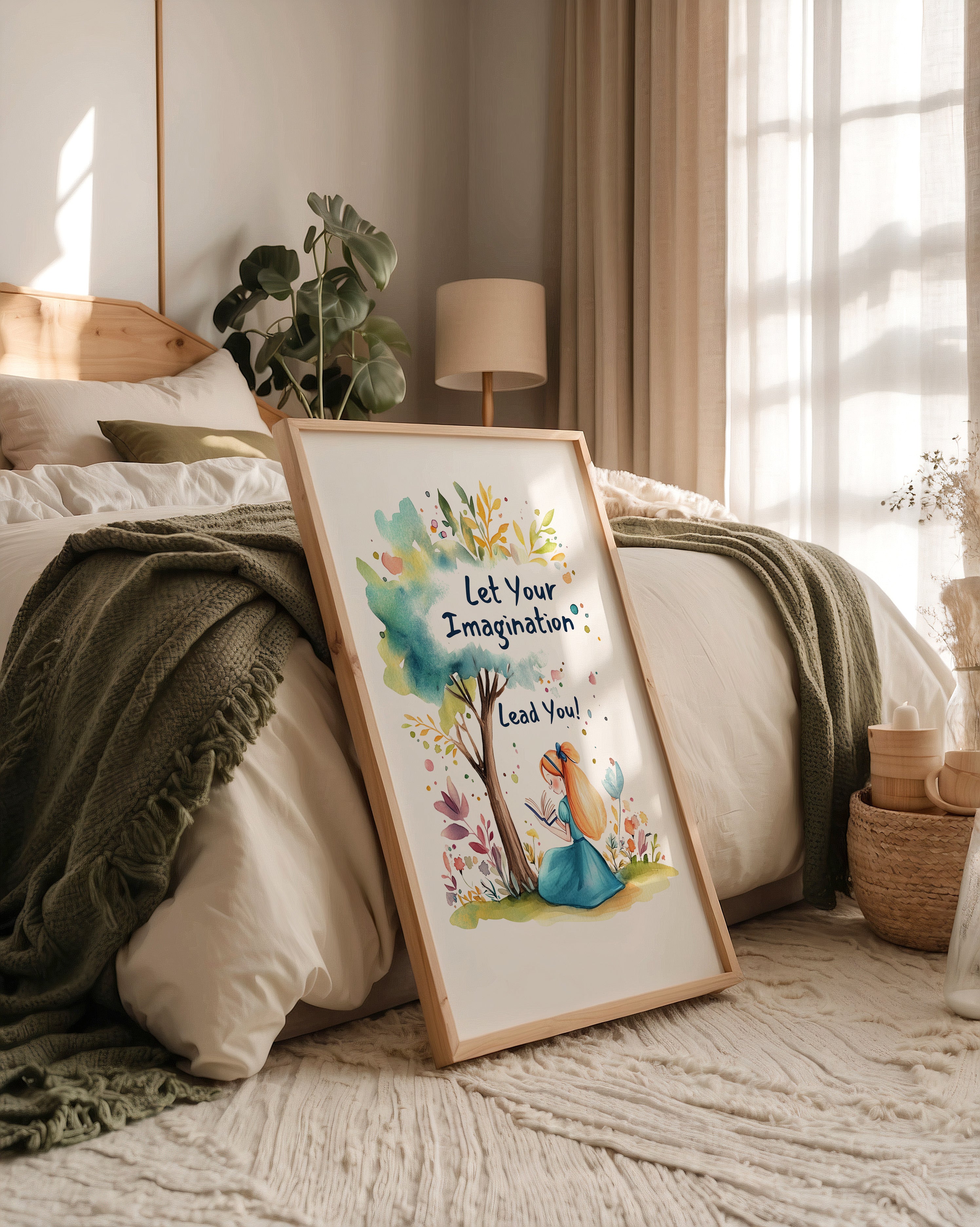 Mädchen Buch Aquarellträume