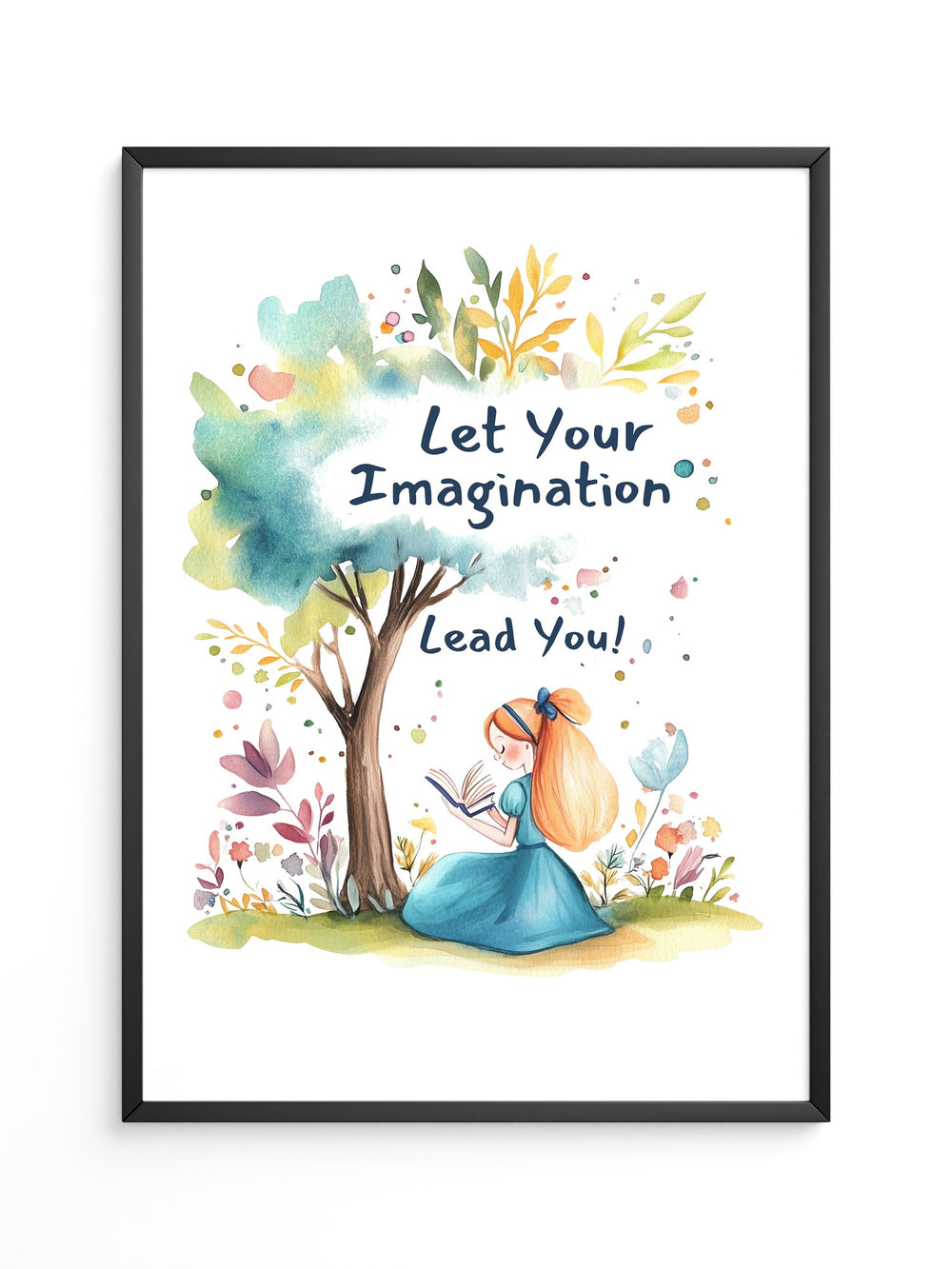 Mädchen Buch Aquarellträume