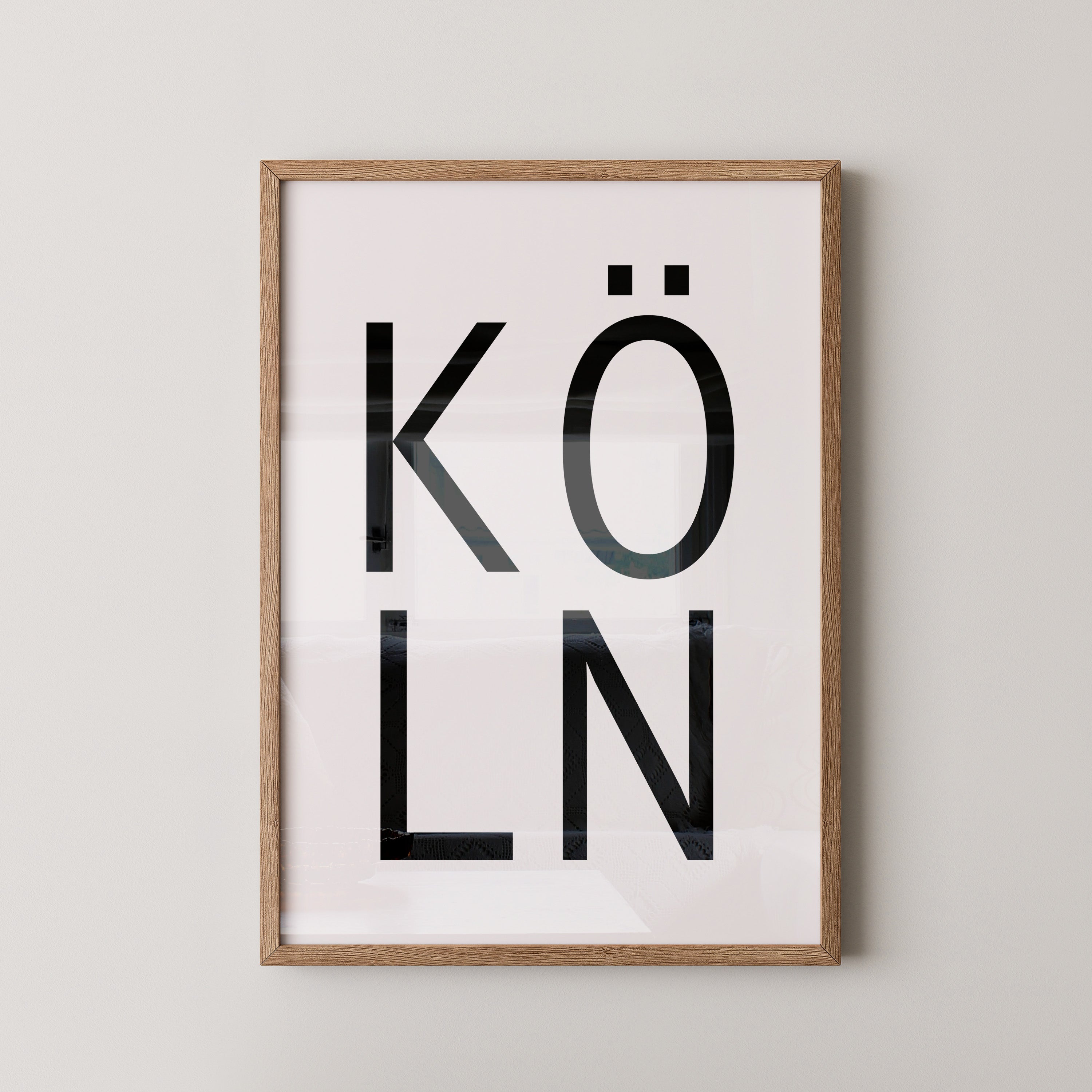 Köln Typografie modern