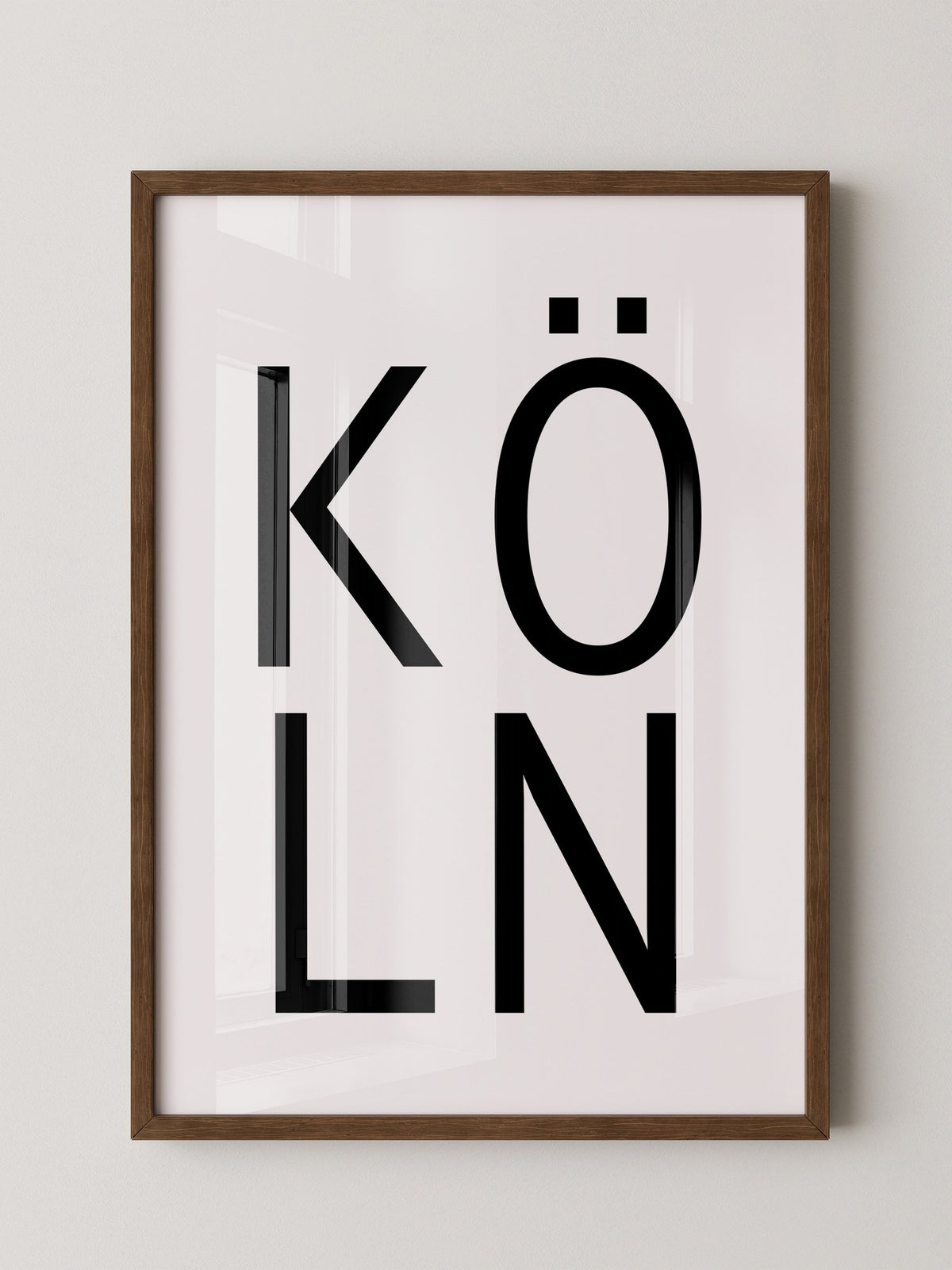 Köln Typografie modern