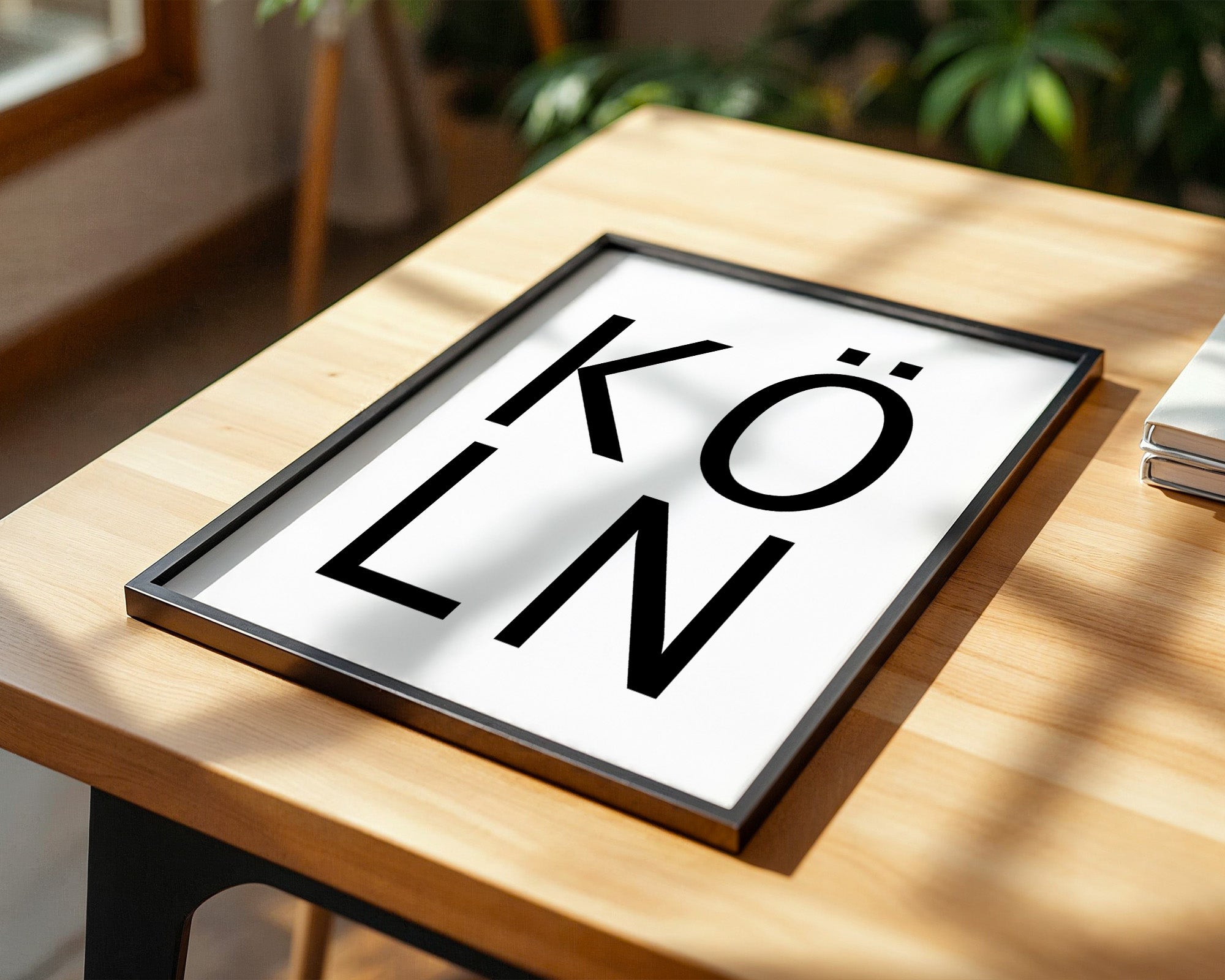 Köln Typografie modern