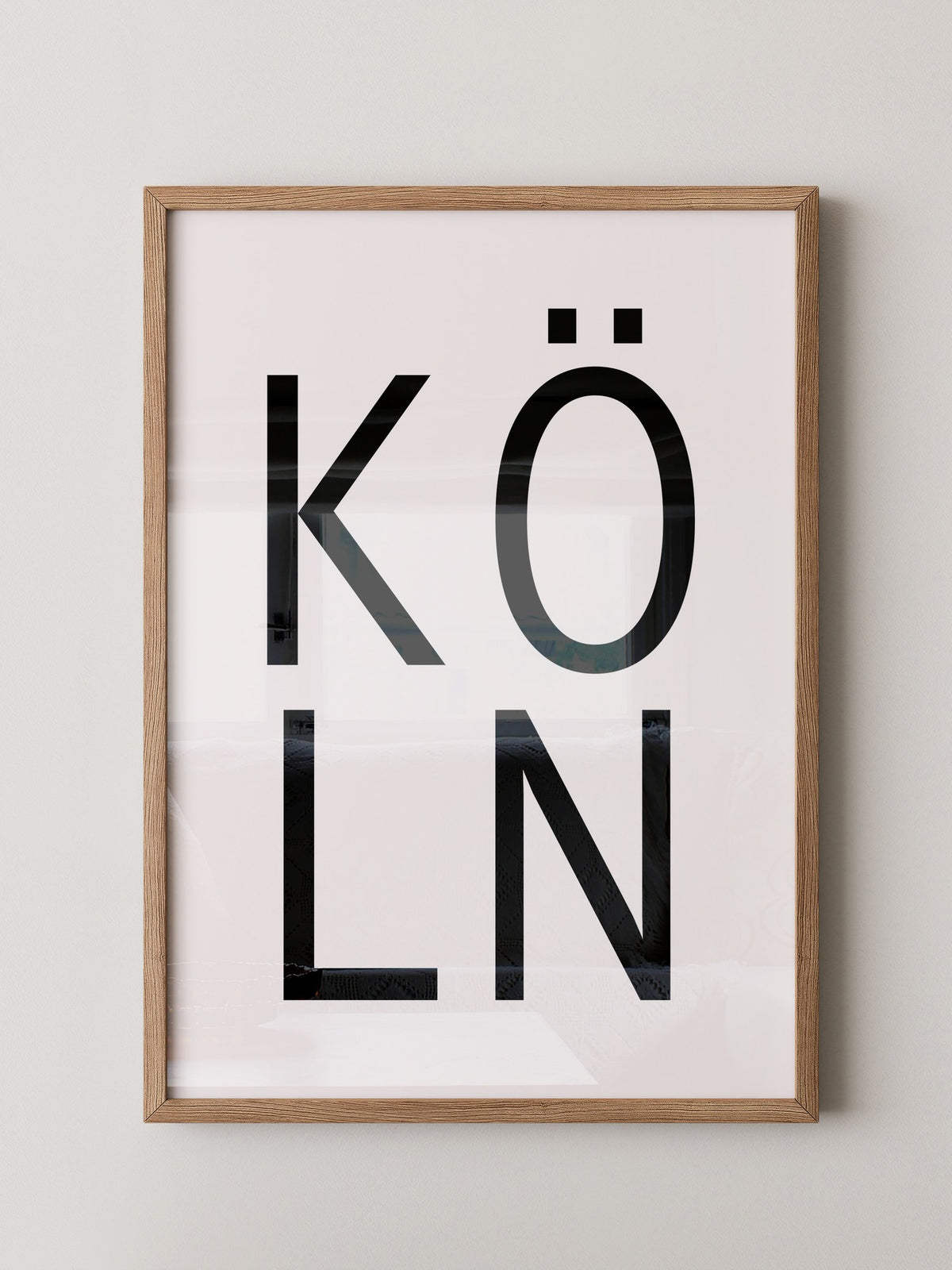 Köln Typografie modern
