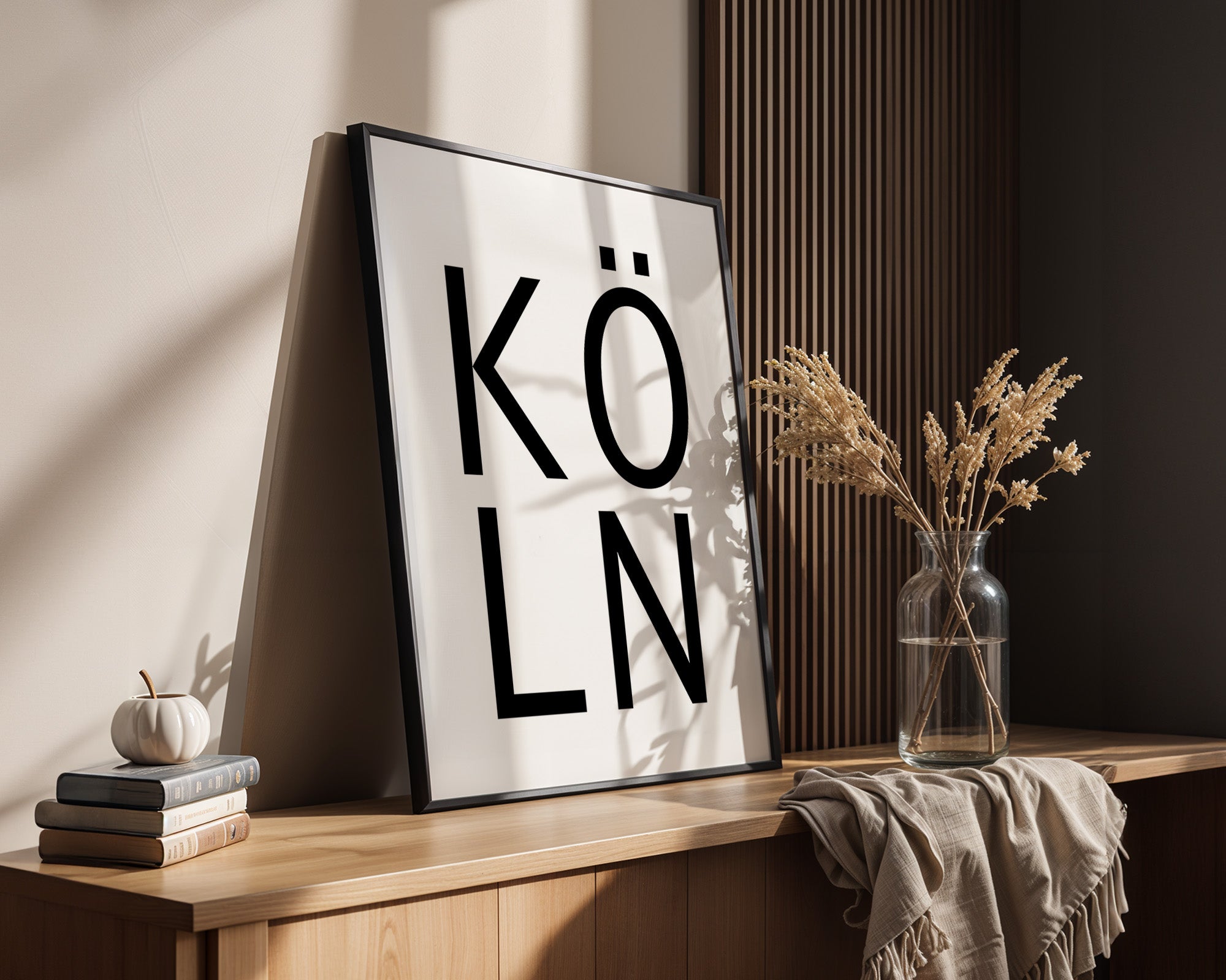 Köln Typografie modern