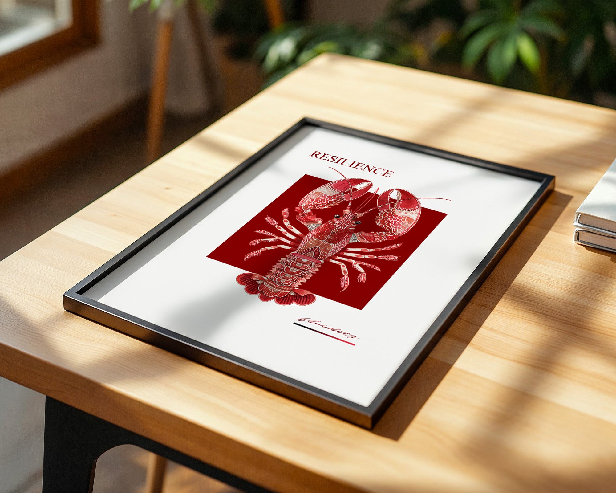 Hummer Grafik Rotmuster