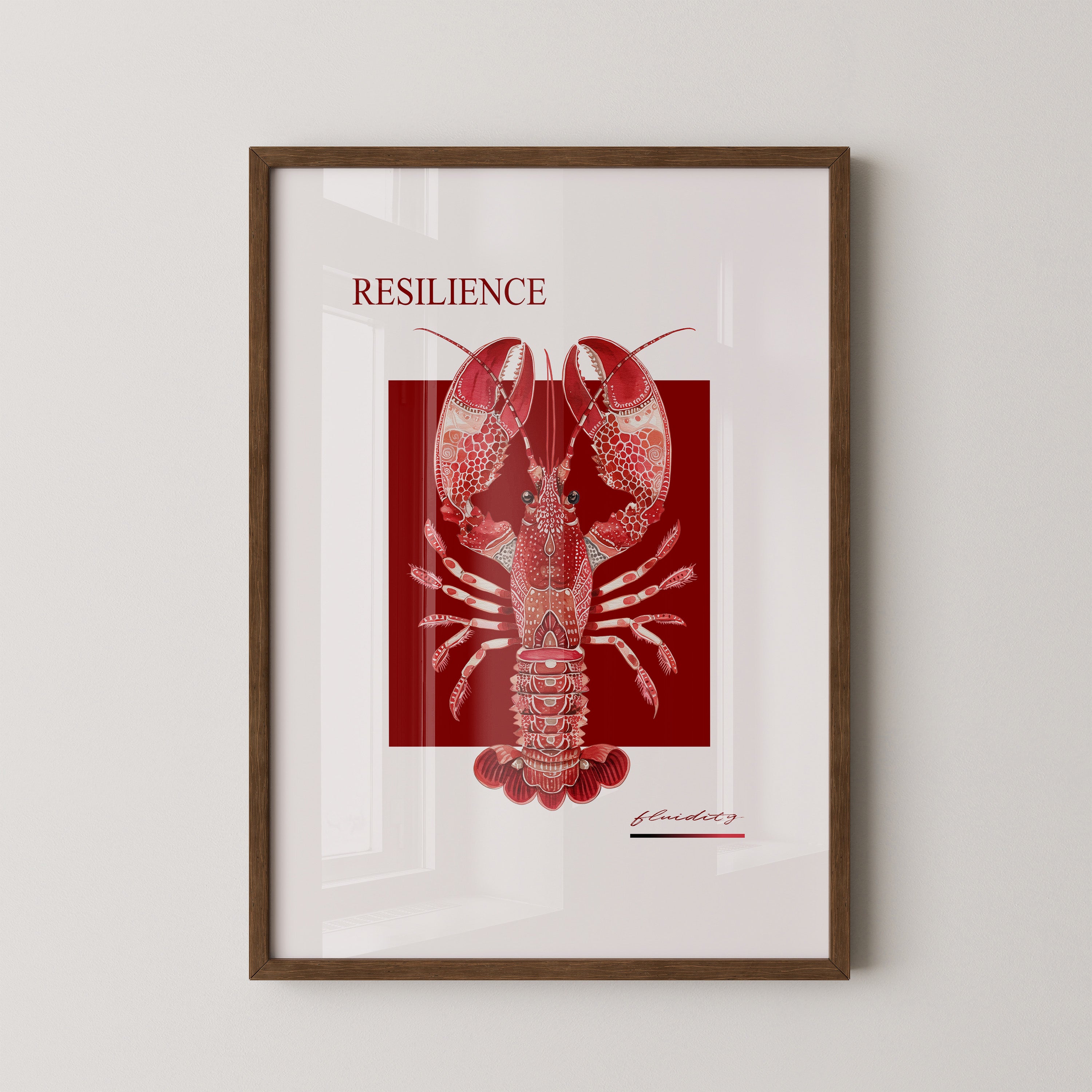 Hummer Grafik Rotmuster