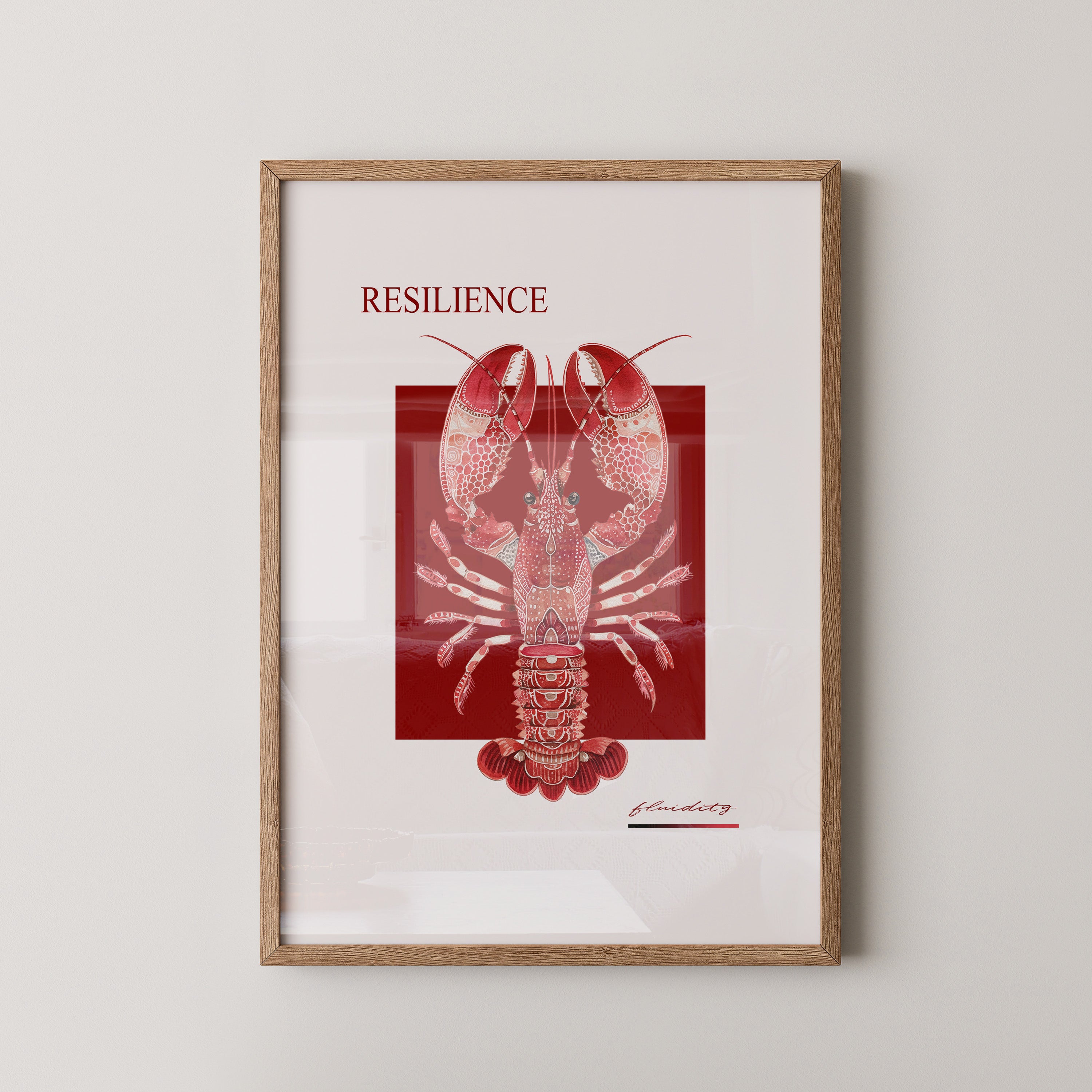 Hummer Grafik Rotmuster