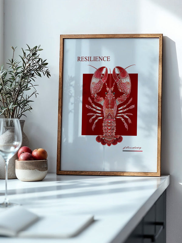Hummer Grafik Rotmuster
