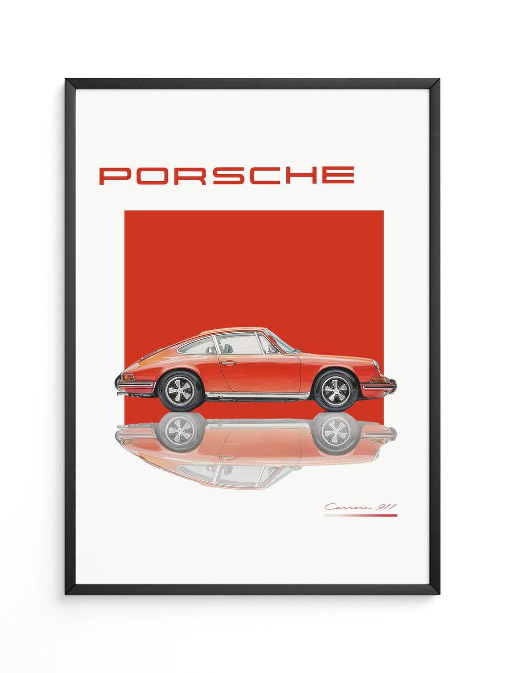 Porsche 911 Klassisch Rot