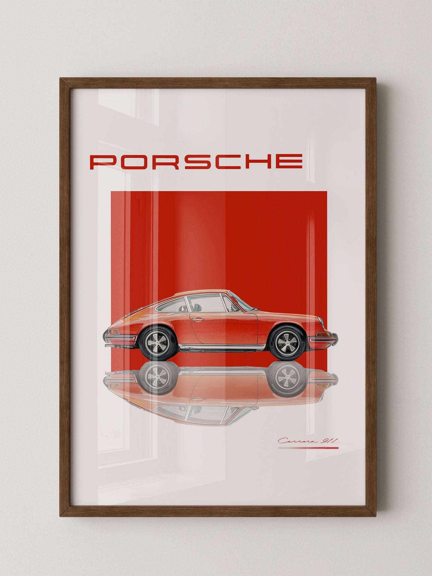 Porsche 911 Klassisch Rot