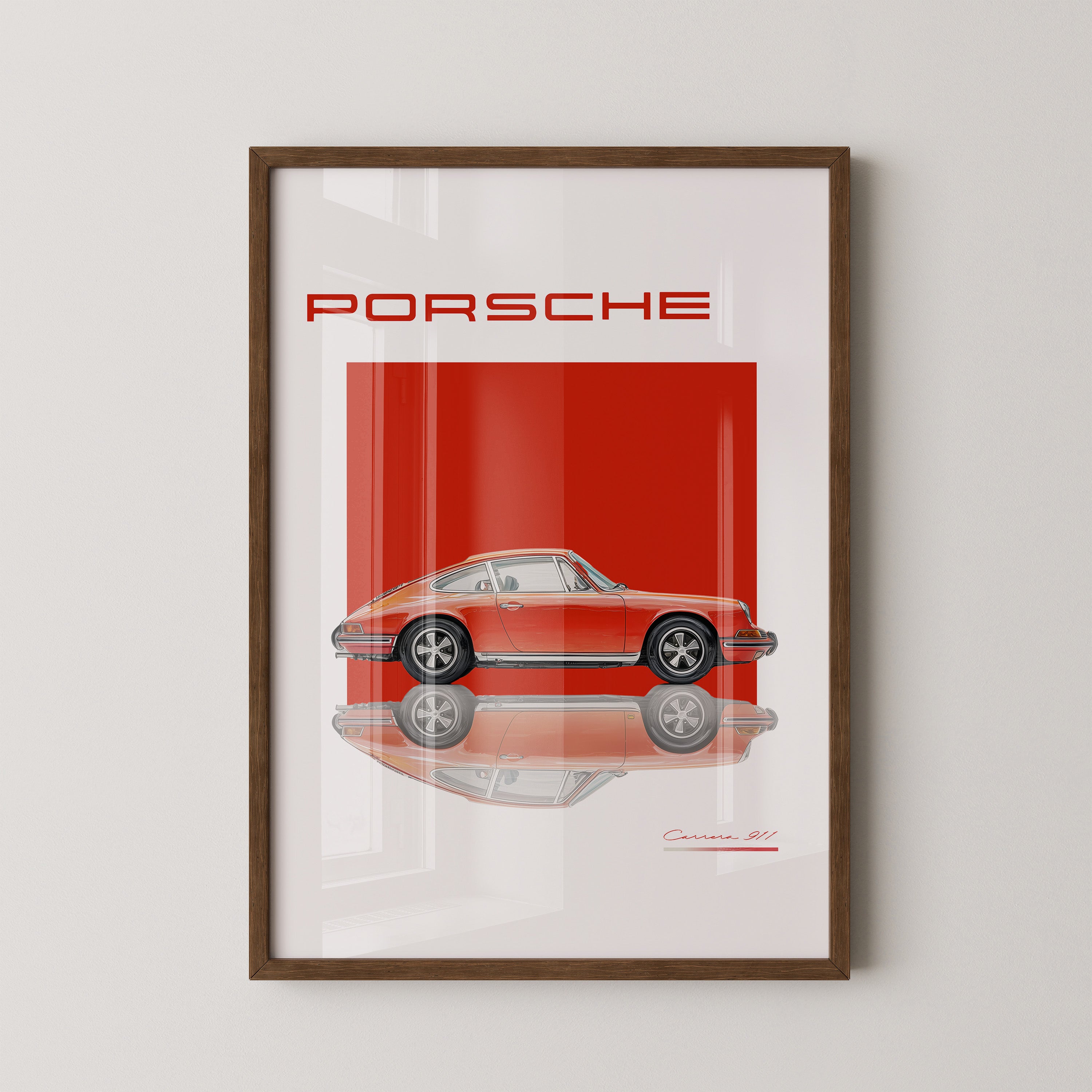 Porsche 911 Klassisch Rot